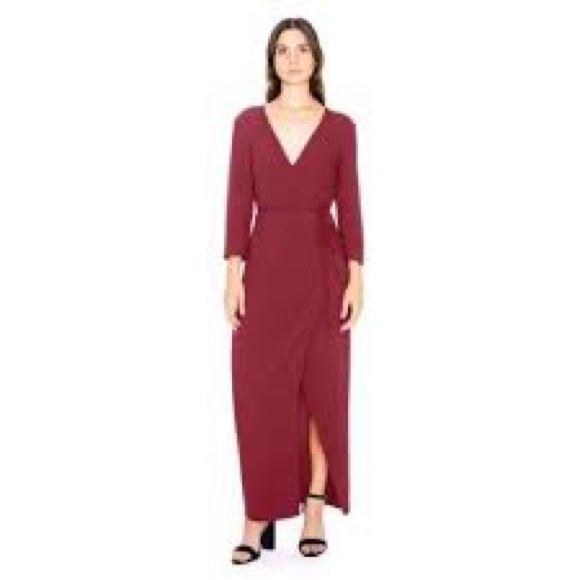 NWT American Apparel Juliard Wrap Dress - Picture 4 of 4